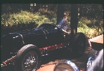 Pete DePaolo in Dr. John Young's Duesenberg race car; ACD 1965 Cambria Pines, CA (Roll 1 Frame 2)