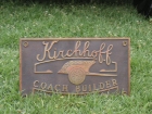 Joe Auch brought Kirchhoff's plaque, San Marino, June 10, 2012; photo by Jack Curtright (20120610 0604)